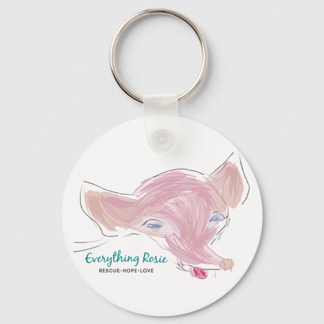 Allting Rosie Keychain Nyckelring (Framsida)