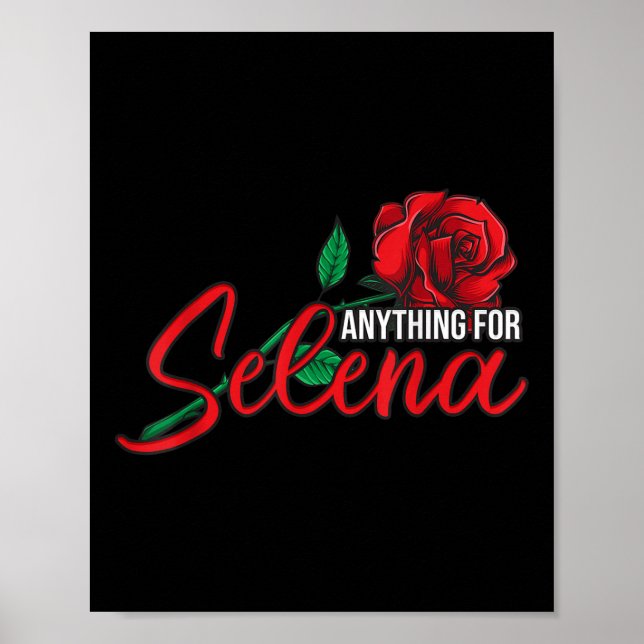 Allting Selenas, Ro, drottning av Tejano, Selenas Poster (Framsidan)