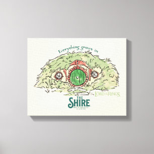 Allting växer i THE SHIRE™ Canvastryck