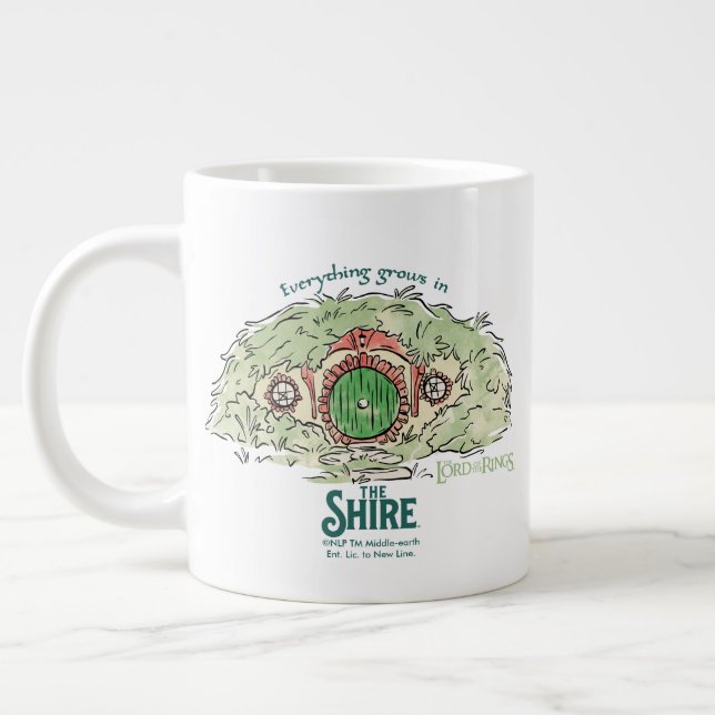 Allting växer i THE SHIRE™ Jumbo Mugg (Vänster)