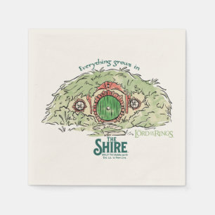 Allting växer i THE SHIRE™ Pappersservett