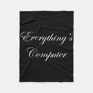 Alltings Dator I En Tesler Donald Trumps Elbil Fleecefilt