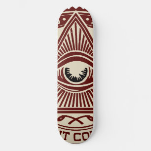 Alltseende ögat skateboard