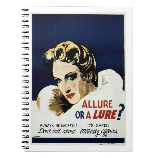 Allure eller Lure? Anteckningsbok (Framsidan)