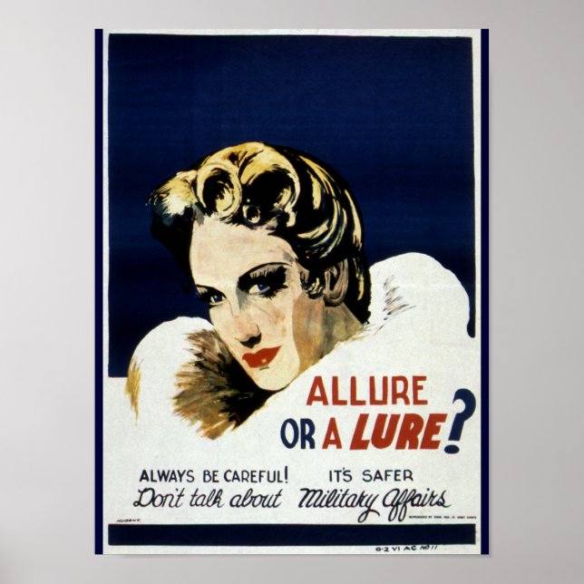 Allure eller Lure? Poster (Framsidan)