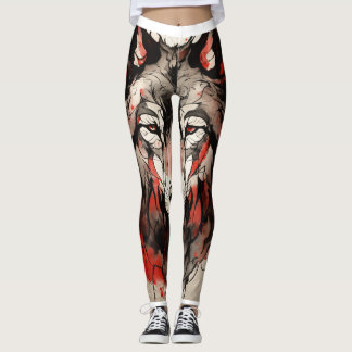 Allure of Bloody Fox Logotyp on Leggings