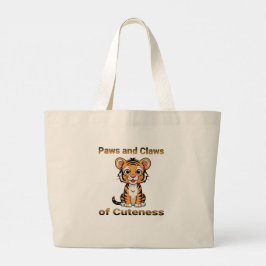 Allure of the Cute Tiger-skjortan Jumbo Tygkasse