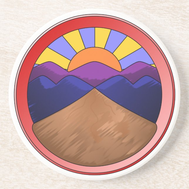 Alluvial Fläkt Logotyp Underlägg (Framsidan)