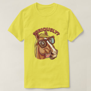 Allvarlig Coola Manar-Shirt - roligt och Snyggt Ho T Shirt