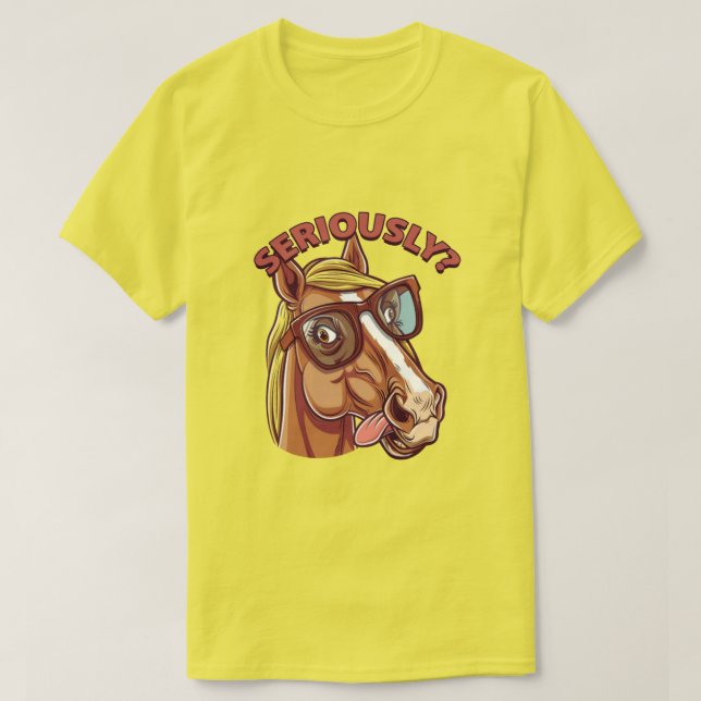 Allvarlig Coola Manar-Shirt - roligt och Snyggt Ho T Shirt (Design framsida)