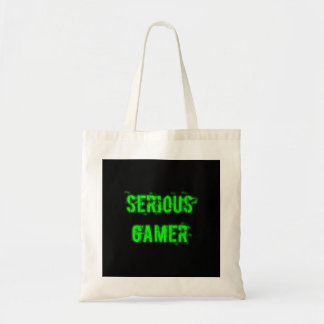 Allvarlig Gamer - grönt Tygkasse