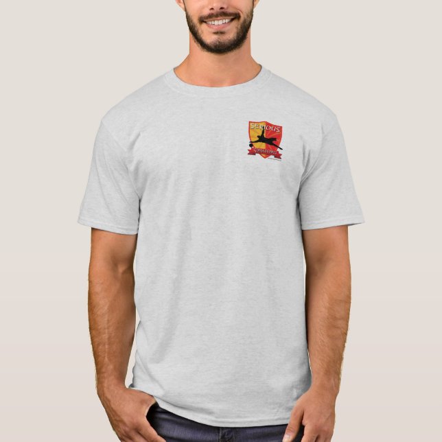 Allvarlig Goalkeeping - galna Ivan! T-tröja T Shirt (Framsida)