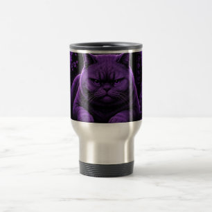 Allvarlig Katt Resemugg