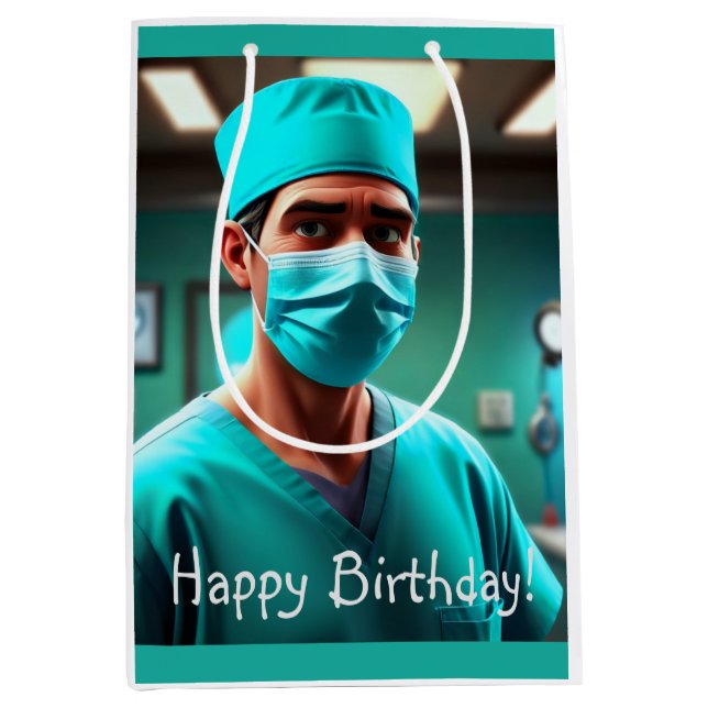 Allvarlig kirurg (Framsidan)