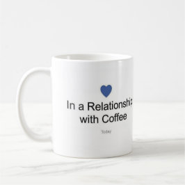 Allvarlig relation kaffemugg