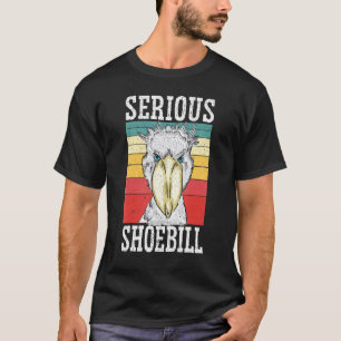 Allvarlig Shoebill Stork Bird Whisperer Whalehead T Shirt