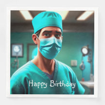Allvarlig Surgeon Birthday