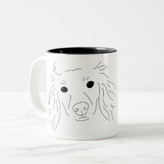 Allvarlig taxmugg Två-Tonad mugg