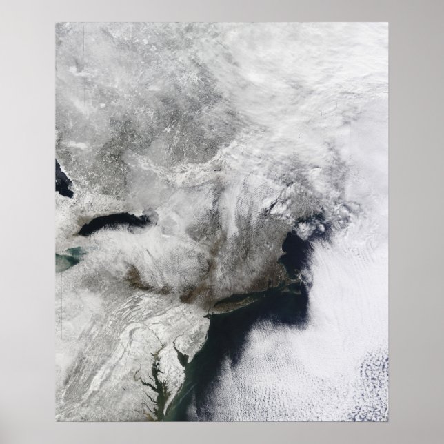Allvarlig vinterstorm poster (Framsidan)