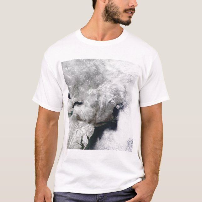 Allvarlig vinterstorm t-shirt (Framsida)