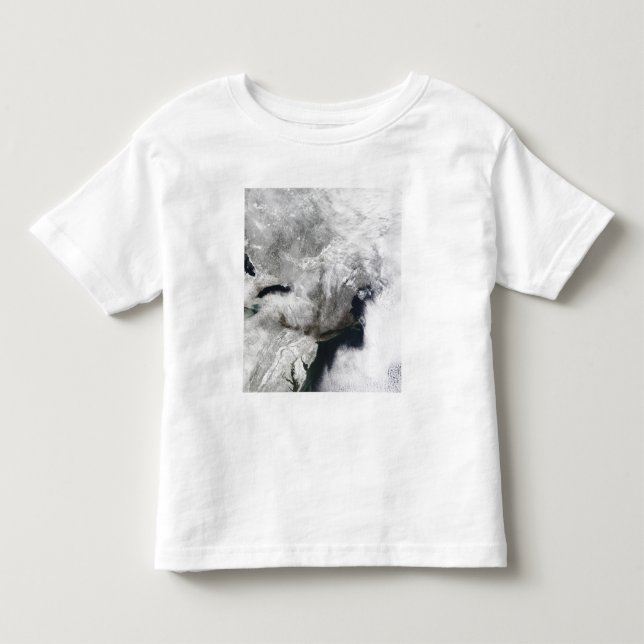 Allvarlig vinterstorm tee shirt (Framsida)
