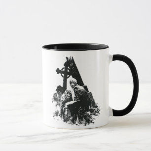 Allvarliga rånaremuggar mugg