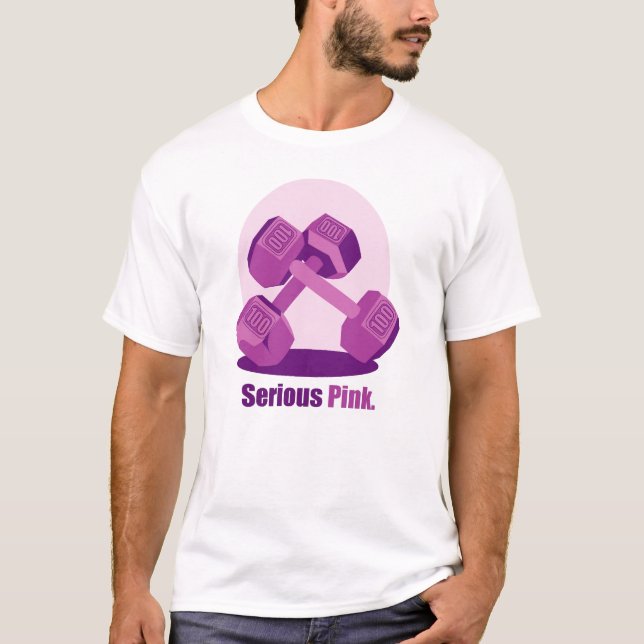 Allvarliga rosor med slogan tee (Framsida)