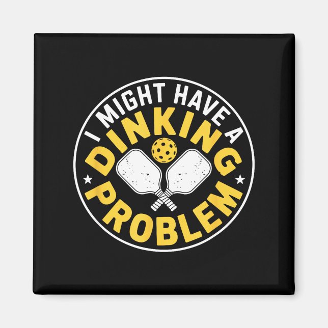 Allvarligt dinking-problem pickleball-spelare humo magnet (Framsidan)
