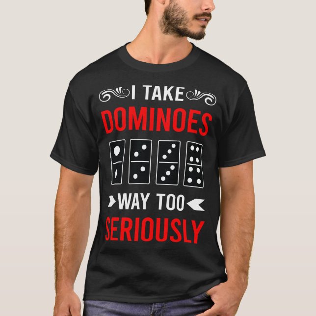 Allvarligt Dominer T Shirt (Framsida)
