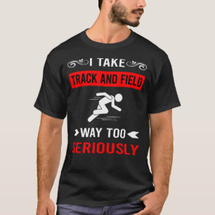 Allvarligt friidrott t shirt