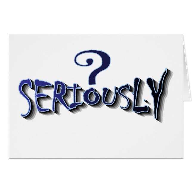 allvarligt hälsningskort (Framsidan Horizontal)