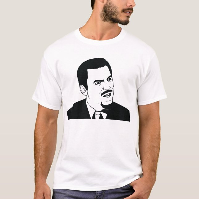 allvarligt meme tee shirt (Framsida)