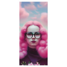 Allvarligt Rosa Hair Bookmark