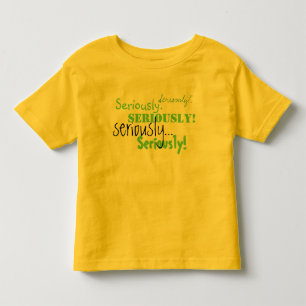 Allvarligt småbarnTshirt Tee Shirt