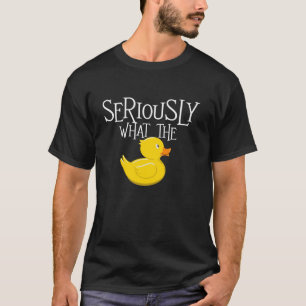 Allvarligt talat vad Anka Anka Älskare Pun-Långärm T Shirt