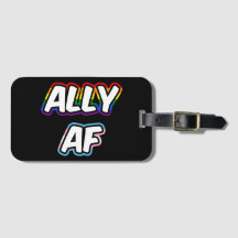 Ally AF II - HBTQ Flag Gay Trans Queer Stolthet