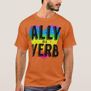 Ally är ett verb t shirt