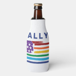 Ally Artistic Rainbow Flagga