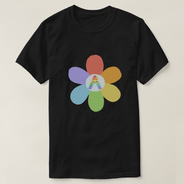 Ally-blomman T Shirt (Design framsida)