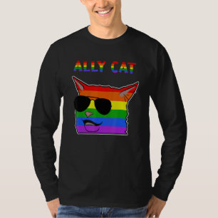 Ally Cat-memorandummet smetar ut kattbtq T Shirt