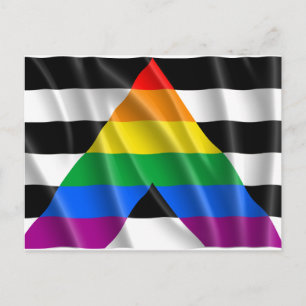 ALLY FLAG FLYING -.png Vykort