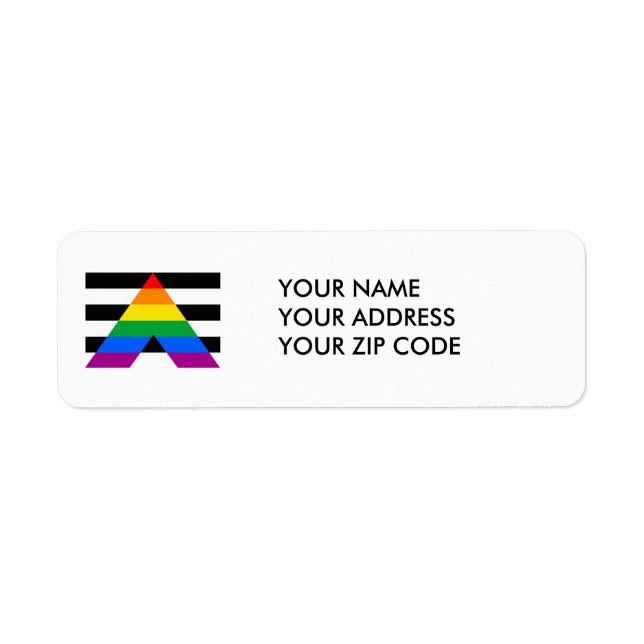 ALLY FLAG ORIGINAL -.png Returadress Etikett (Framsidan)