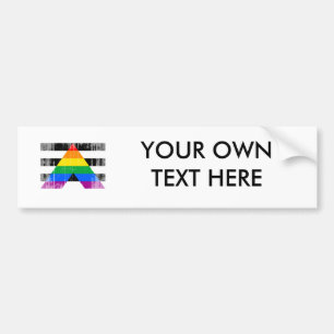 ALLY FLAGGA DISTRESSED -.png Bildekal