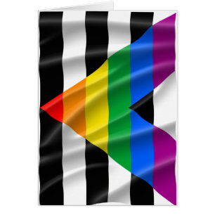 ALLY FLAGGA FLYING -.png Hälsningskort