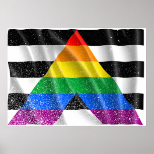 ALLY FLAGGA FLYING -.png Poster