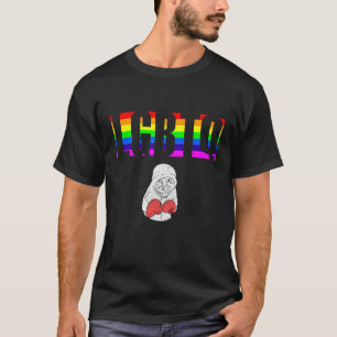 Ally Pride LGBTQ Equality Rainbow Lesbisk Gay Tran T Shirt