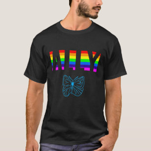 Ally Pride LGBTQ Equality Rainbow Lesbisk Gay Tran T Shirt