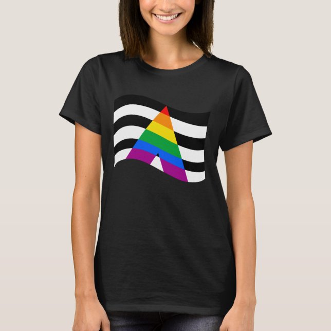 Ally Pride T Shirt (Framsida)