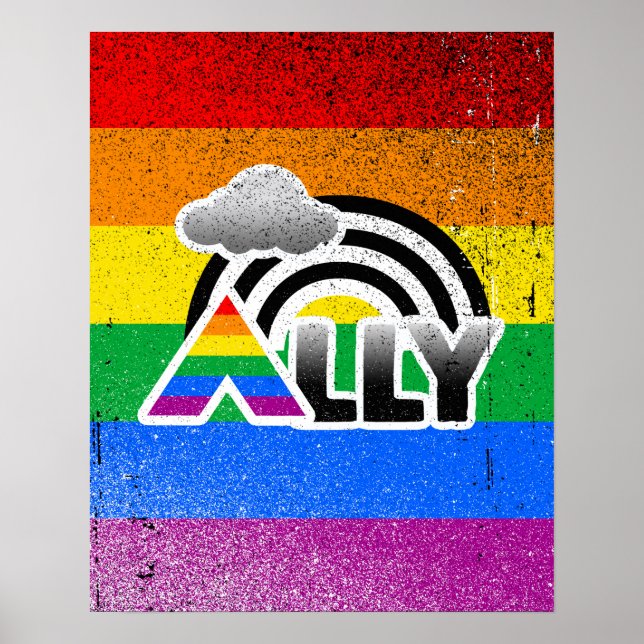 ALLY RAINBOW -.png Poster (Framsidan)