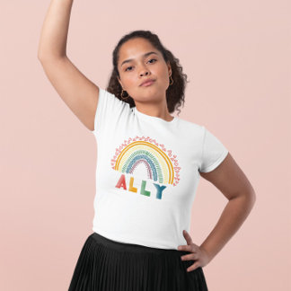 Ally Rainbow Shirt T Shirt